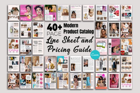 Download Modern Product Catalog &amp; Line Sheet - Sheet Collection
