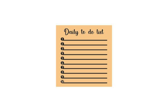 Download Daily to Do List Template - Daily to do list template Collection