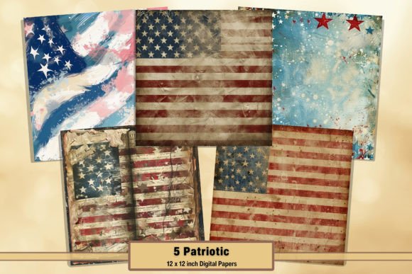 Download Patriotic Independence Collage Sheets 21 - Sheet Collection