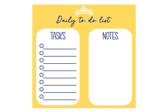 Download Daily to Do List Template - Daily to do list template Collection