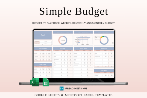Download Budget Planner Excel &amp; Google Sheets - Sheet Collection