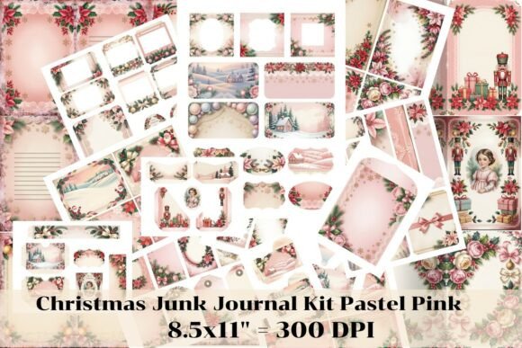 Download Christmas Junk Journal Kit - Junk journal kit Collection