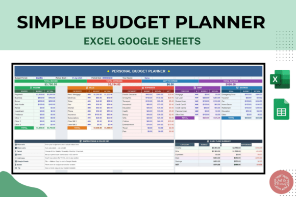 Download Budget Planner Excel Google Sheet - Sheet Collection