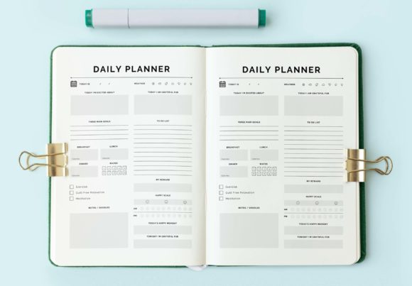 Download Minimalist Daily Planner Sheet - Sheet Collection