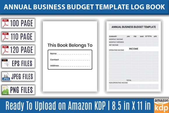 Download Annual Business Budget Template Log Book - Business budget Collection