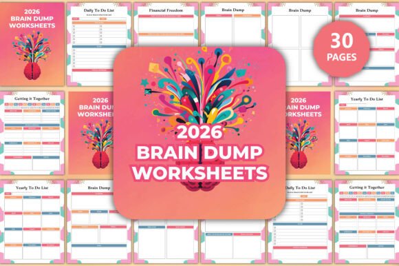 Download 2026 Brain Dump Worksheets - Sheet Collection
